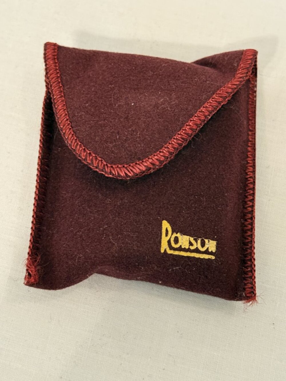 Ronson Standard Chromium Butler S21 Lighter New in Box Paperwork Brush Vintage - Picture 10 of 11